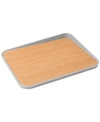 Berghoff Leo Anti-slip Bamboo Cutting Board In Gray