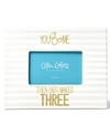 COTON COLORS BY LAURA JOHNSON STRIPE FRAME YOU & ME THEN BABY MAKES THREE