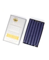 Mole Hollow Candles 8" Taper Candles, Set Of 12 In Lavender