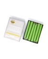 Mole Hollow Candles 6" Taper Candles In Lime Green