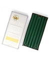 Mole Hollow Candles 10" Taper Candles In Emerald Green