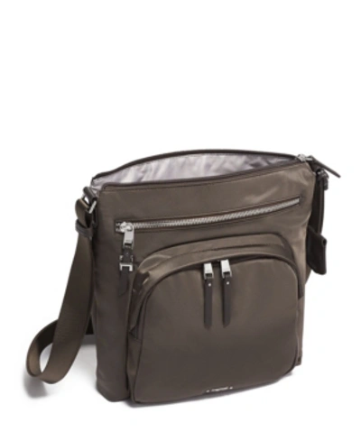 Tumi Voyageur Carmel Crossbody In Mink