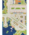 IVI MINI CITY 3D PLAY RUG