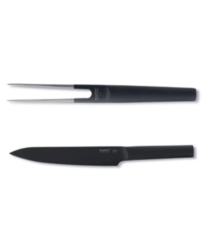 Berghoff Ron Collection 2-pc. Carving Set In Black