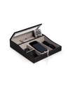 BEY-BERK BEY-BERK VALET TRAY WITH MULTI-COMPARTMENT STORAGE