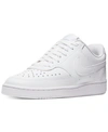 Nike Court Vision Low Casual Sneakers From Finish Line In White