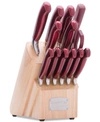 Hampton Forge Argentum Red 14-pc. Cutlery Block Set In Red