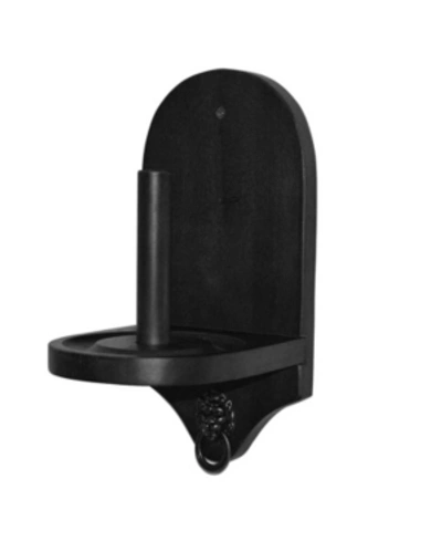 Blue Wave Premier Wall-mounted Cone Chalk Holder In Black