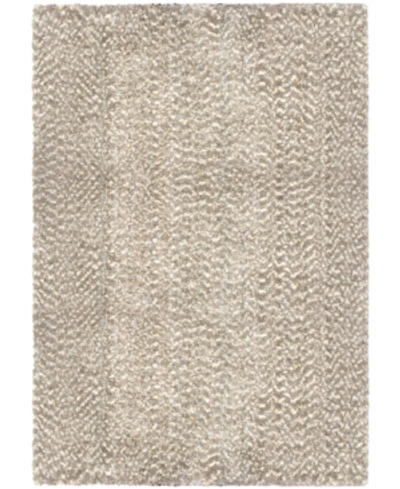 Jennifer Adams Home Orian Cotton Tail Solid 5'3" X 7'6" Area Rug In Beige