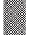 NULOOM NULOOM HARMONY CONTEMPORARY KELLEE BLACK 5' X 8' AREA RUG