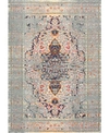Nuloom Casablanca Distressed Persian Sarita 5'3" X 7'7" Area Rug In Gray