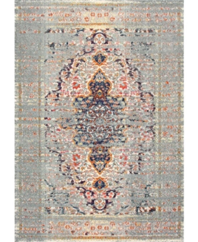 Nuloom Casablanca Distressed Persian Sarita 5'3" X 7'7" Area Rug In Gray