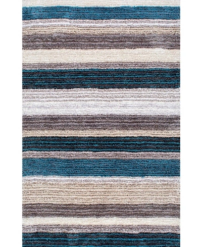 Nuloom Zoomy Hand Tufted Classie Area Rug Collection In Navy