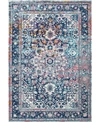 Nuloom Bodrum Persian Vintage-inspired Raylene 8' X 10' Area Rug In Blue