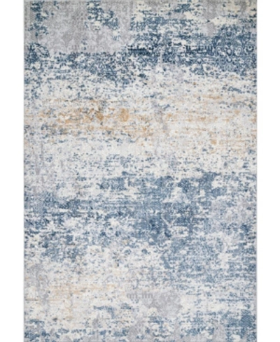 Nuloom Terra Wilde Tribal Distressed Blue 5' X 8' Area Rug
