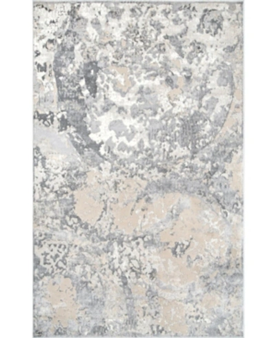 Nuloom Cyme Vintage-inspired Natalya Gray 5' X 8' Area Rug