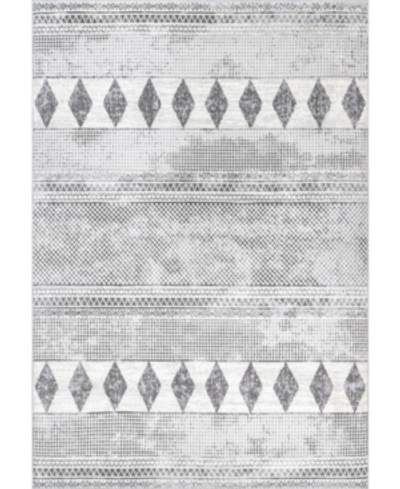 Nuloom Creek Vintage-inspired Amerie Gray 5' X 8' Area Rug