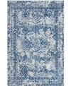 Nuloom Bodrum Oriental Vintage-inspired Odell 5' X 7'5" Area Rug In Light Blue