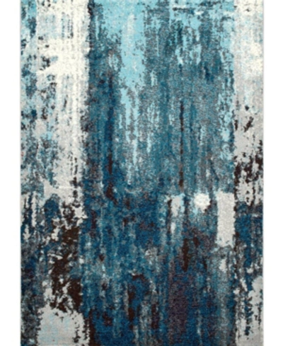 Nuloom Carnival Abstract Haydee Blue 8' X 10' Area Rug