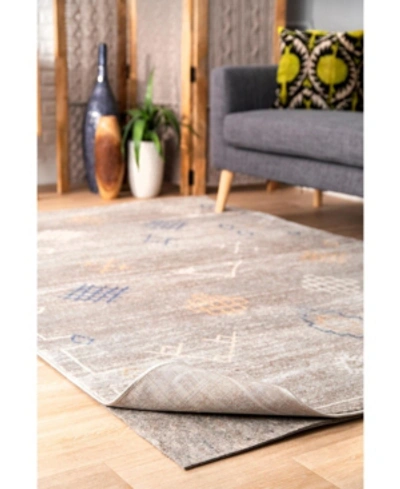 Nuloom Premium Pet Pad Premium Pet-friendly Non-slip Grip Gray 5' X 8' Rug Pad