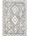 Nuloom Creek Contemporary Antonina Gray 5' X 8' Area Rug In Gray