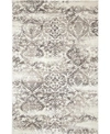 Nuloom Manor Distressed Freja Gray 8' X 10' Area Rug In Gray