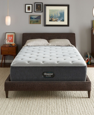 beautyrest 14.5 silver dualcool plush mattress