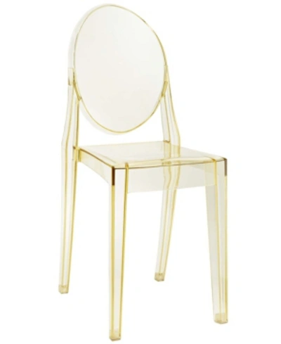 Modway Casper Dining Side Chair In Yellow