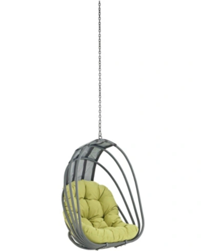 Modway Whisk Outdoor Patio Swing Chair Without Stand In Green