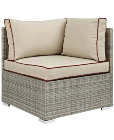 Modway Outdoor Repose Outdoor Patio Corner In Brown