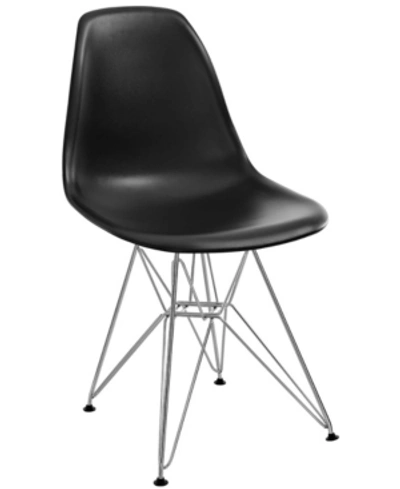 Modway Paris Dining Side Chair In Black