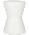 Safavieh Melvena Outdoor Accent Table In Ivory