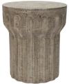 Safavieh Petell Outdoor Accent Table In Grey