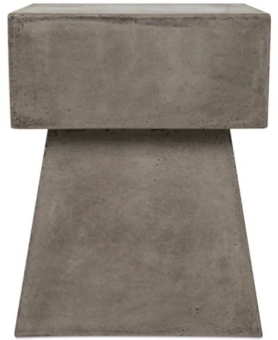 Safavieh Teron Outdoor Accent Table In Grey