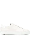 Ferragamo White Cube Sneakers In White