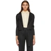 ISSEY MIYAKE PLEATS PLEASE ISSEY MIYAKE BLACK BASICS CARDIGAN