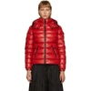 MONCLER RED DOWN BADY COAT
