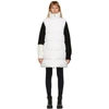 MONCLER WHITE DOWN GODEC waistcoat