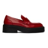 MARNI MARNI RED NEW FOREST LOAFER