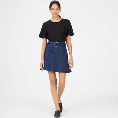 Club Monaco Blue Louiza Denim Skirt In Size 2