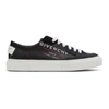 GIVENCHY BLACK TENNIS SNEAKERS