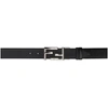 FENDI BLACK 'FOREVER FENDI' BUCKLE BELT