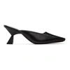 Givenchy Black Geometrical Heel Mules