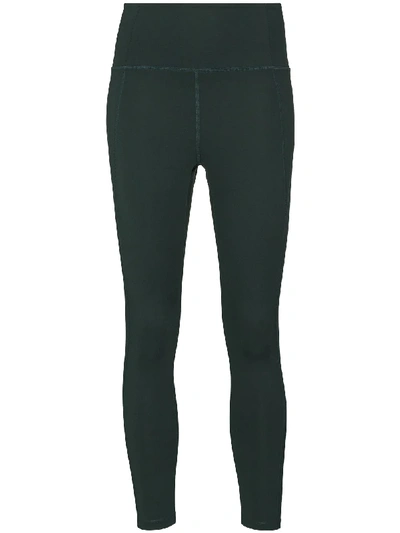 Girlfriend Collective Compressive High-rise Performance Leggings In Moss