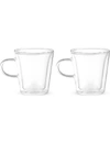 Bodum Canteen Set Of Two Double-walled Glasses In Clear