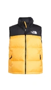 The North Face 1996 Retro Nuptse Down Jacket In Yellow,black