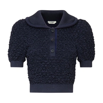 Fendi Pullover In Blue