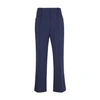 FENDI BLUE WOOL TROUSERS,FEN3AB9HBLU