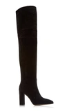 PARIS TEXAS SUEDE OVER-THE-KNEE BOOTS,804143