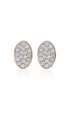 GINETTE NY WOMEN'S SEQUIN 18K ROSE GOLD DIAMOND EARRINGS,836435